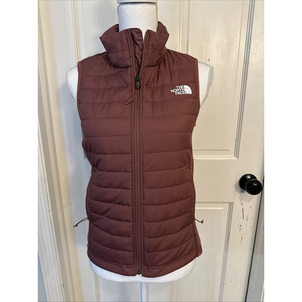 North Face Womens Puffer Vest Wild Ginger Size XSmall‎